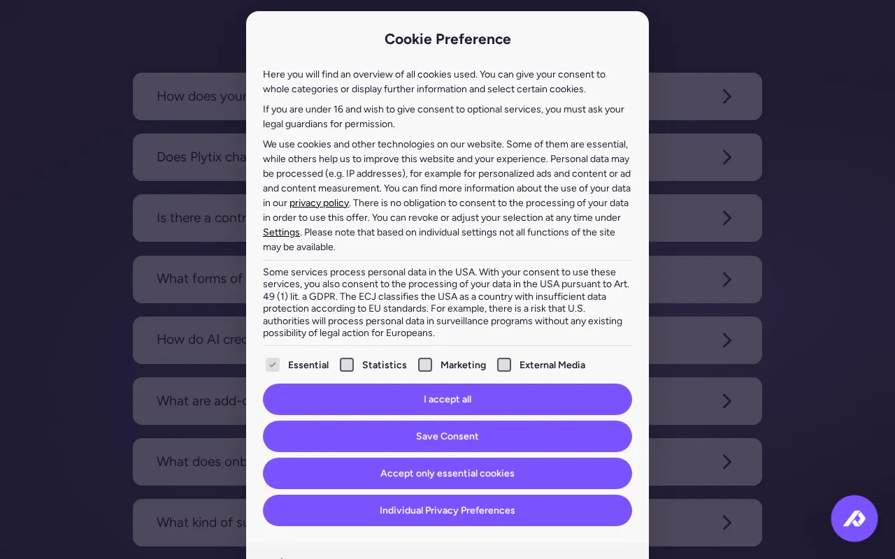 Plytix — pricing page
