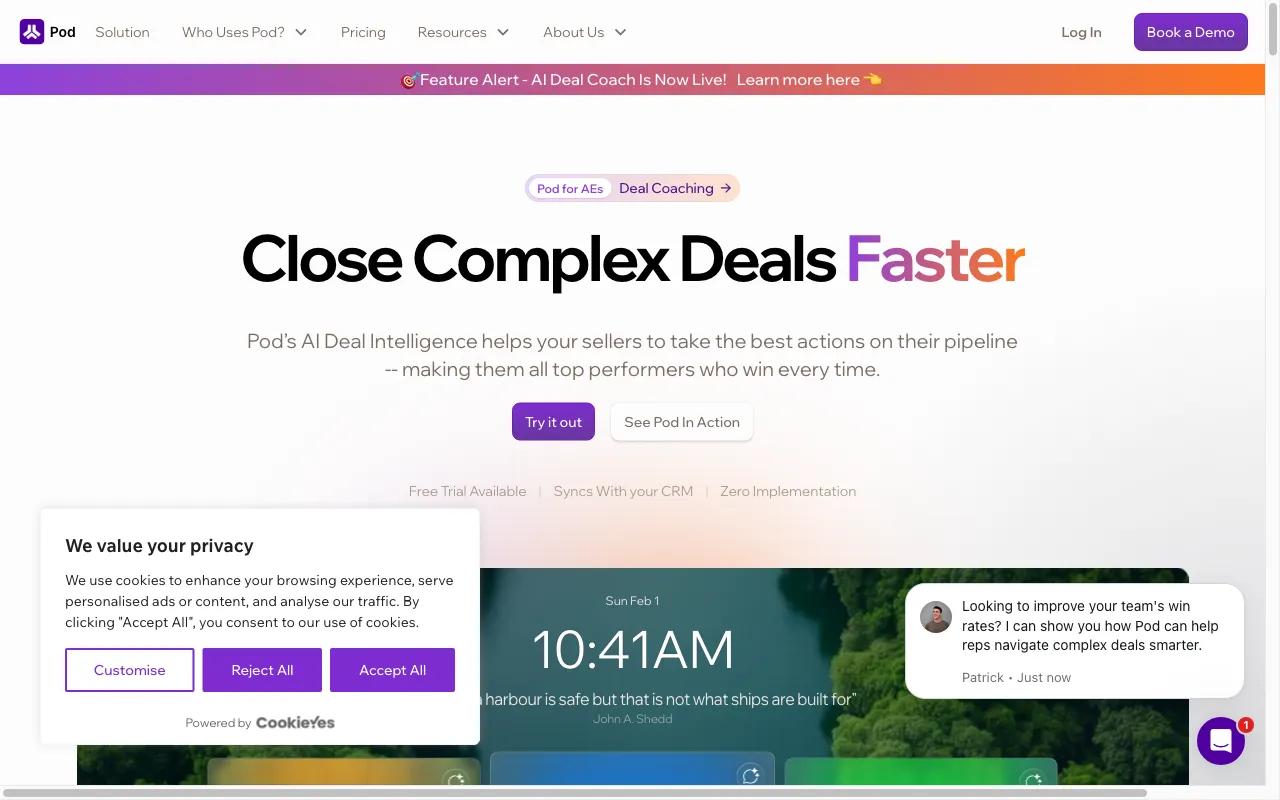 Pod — preview screenshot