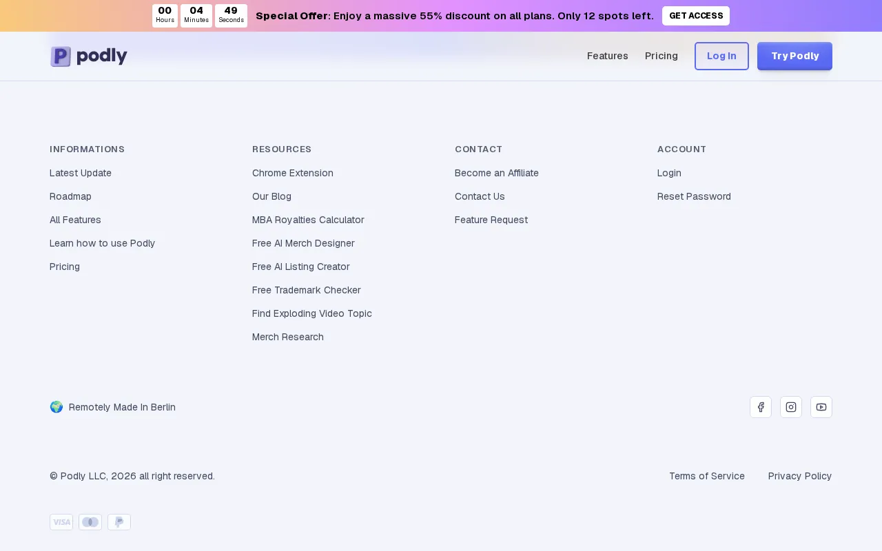 Podly — preview screenshot