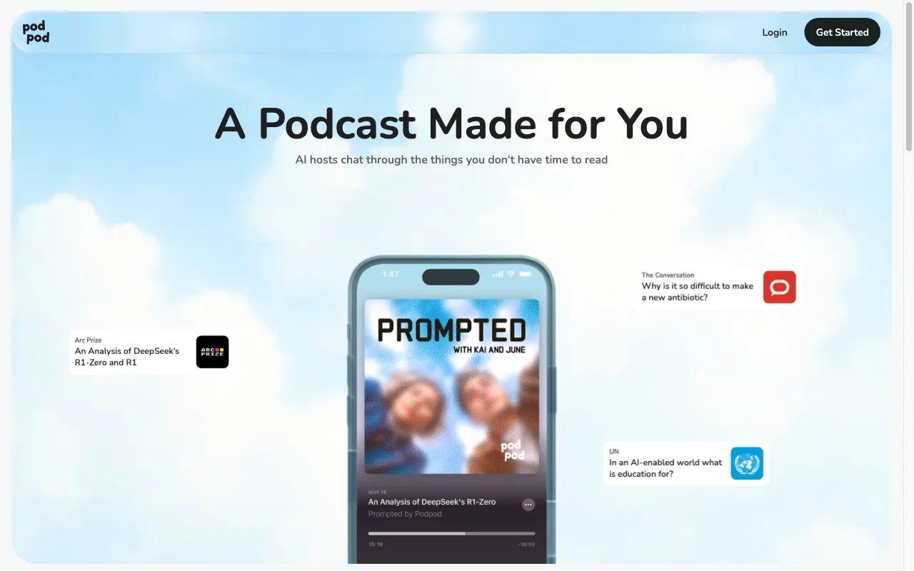 Podpod — preview screenshot