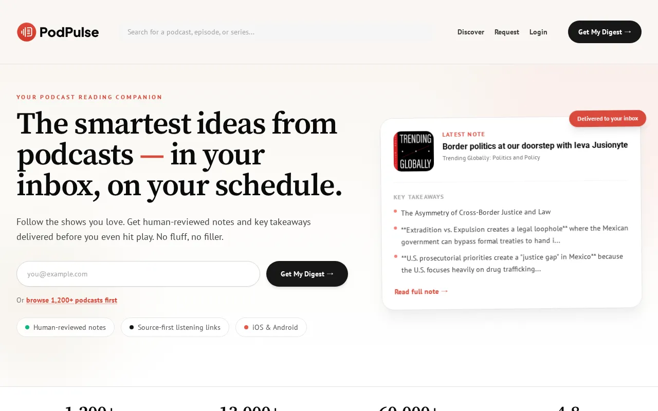 PodPulse.ai — preview screenshot