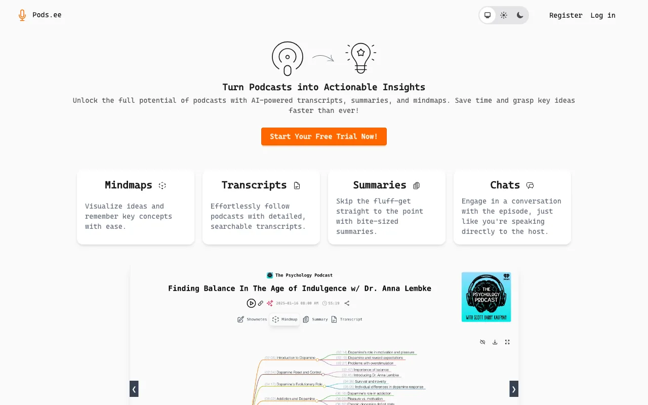 Podsee — preview screenshot