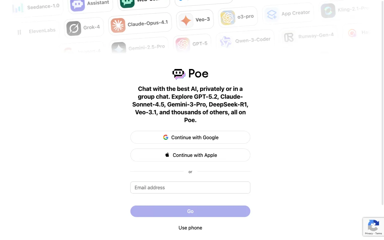 Poe — preview screenshot