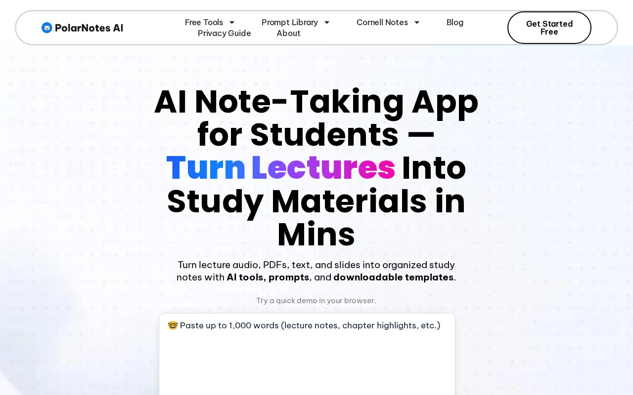 Polarnotesai — preview screenshot