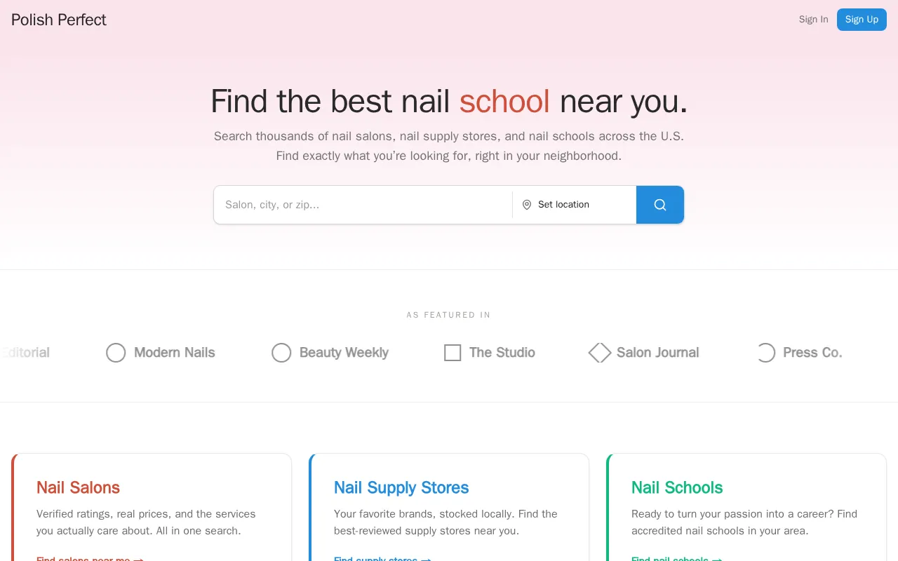 Polish Perfect — preview screenshot