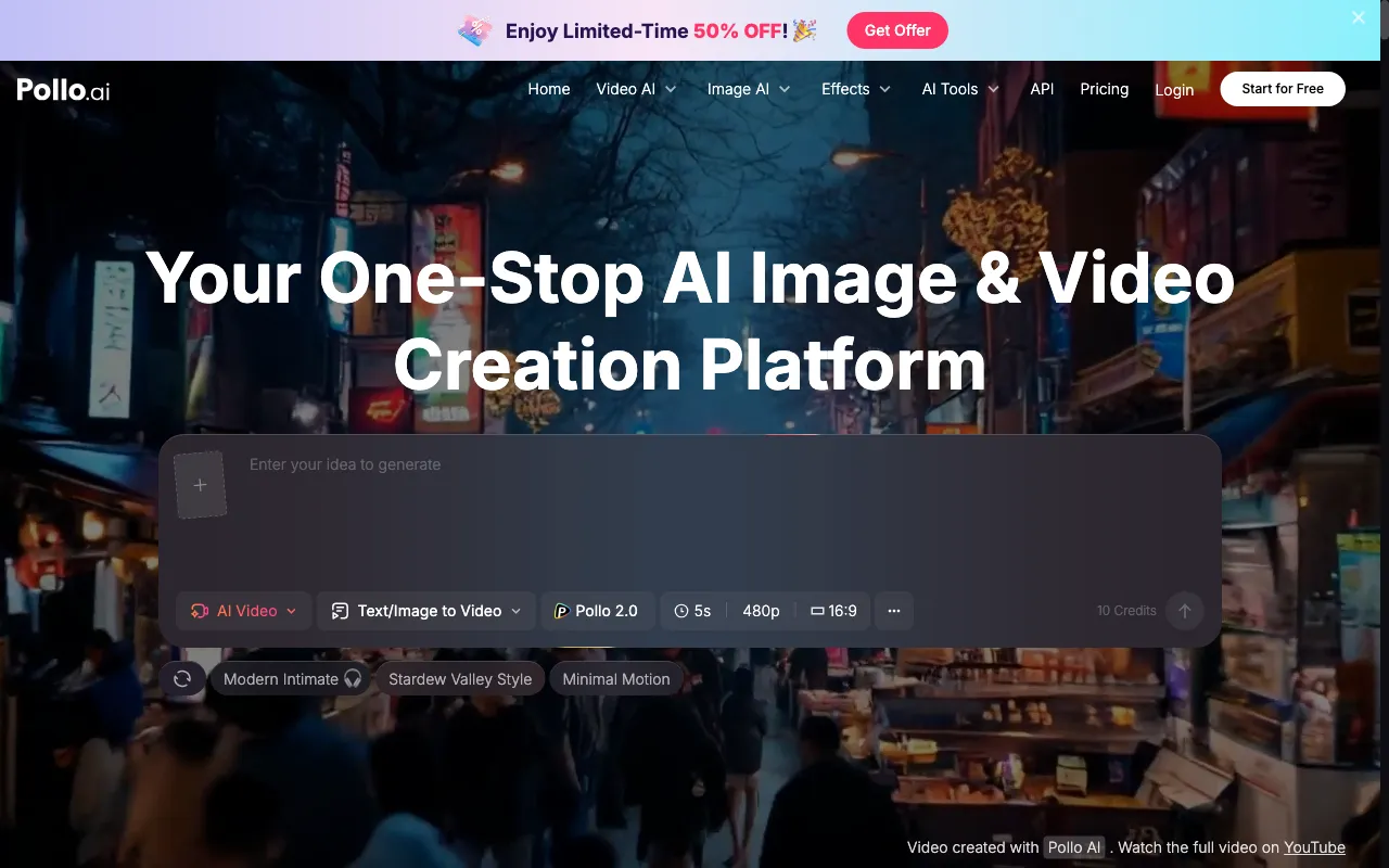 Pollo AI — preview screenshot