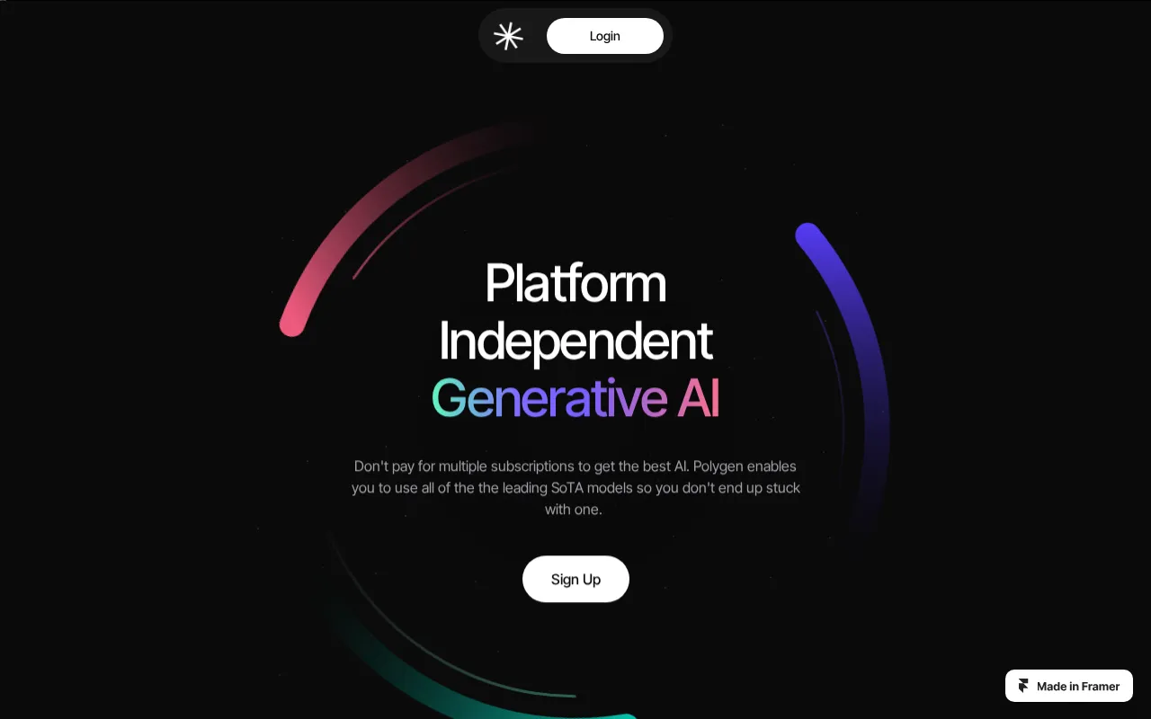 Polygen Studio — preview screenshot