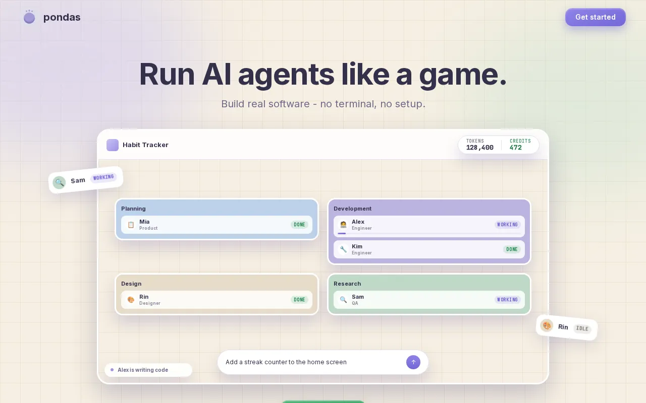 pondas — preview screenshot