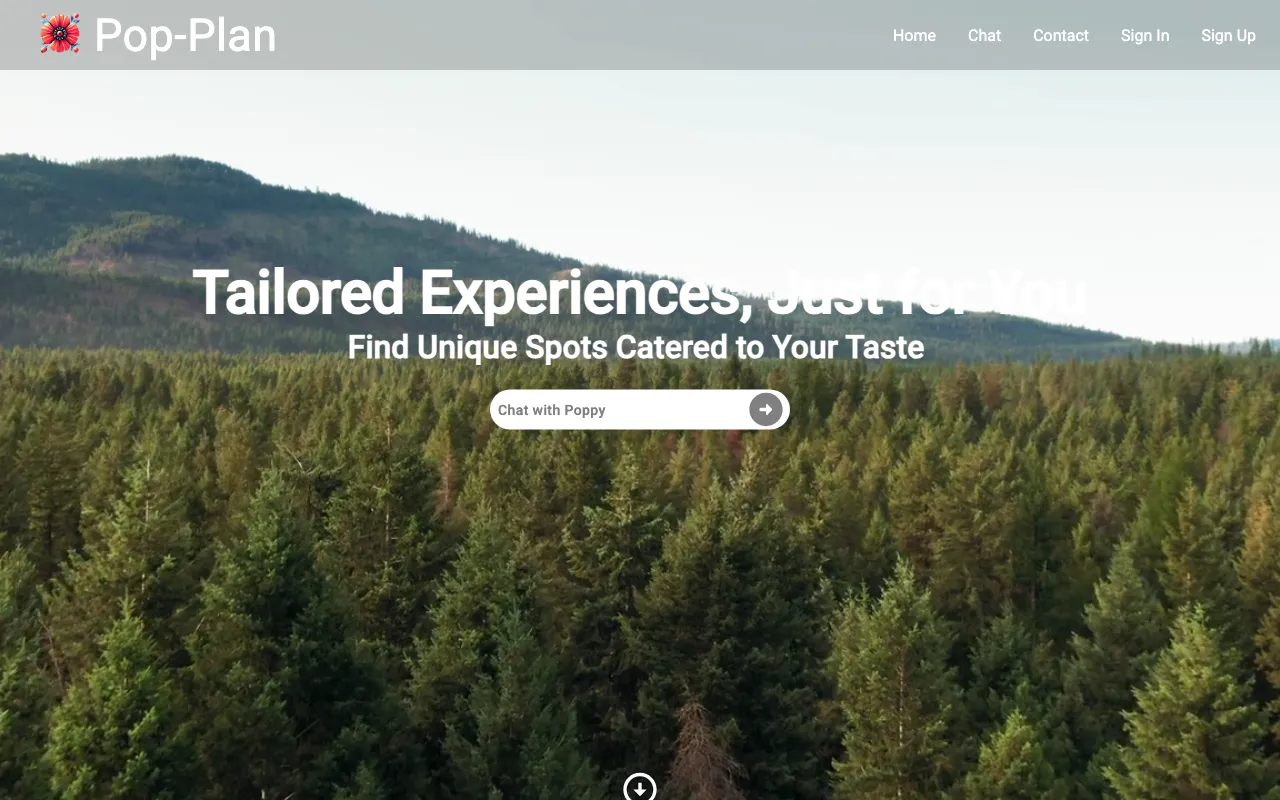 Pop-Plan — preview screenshot