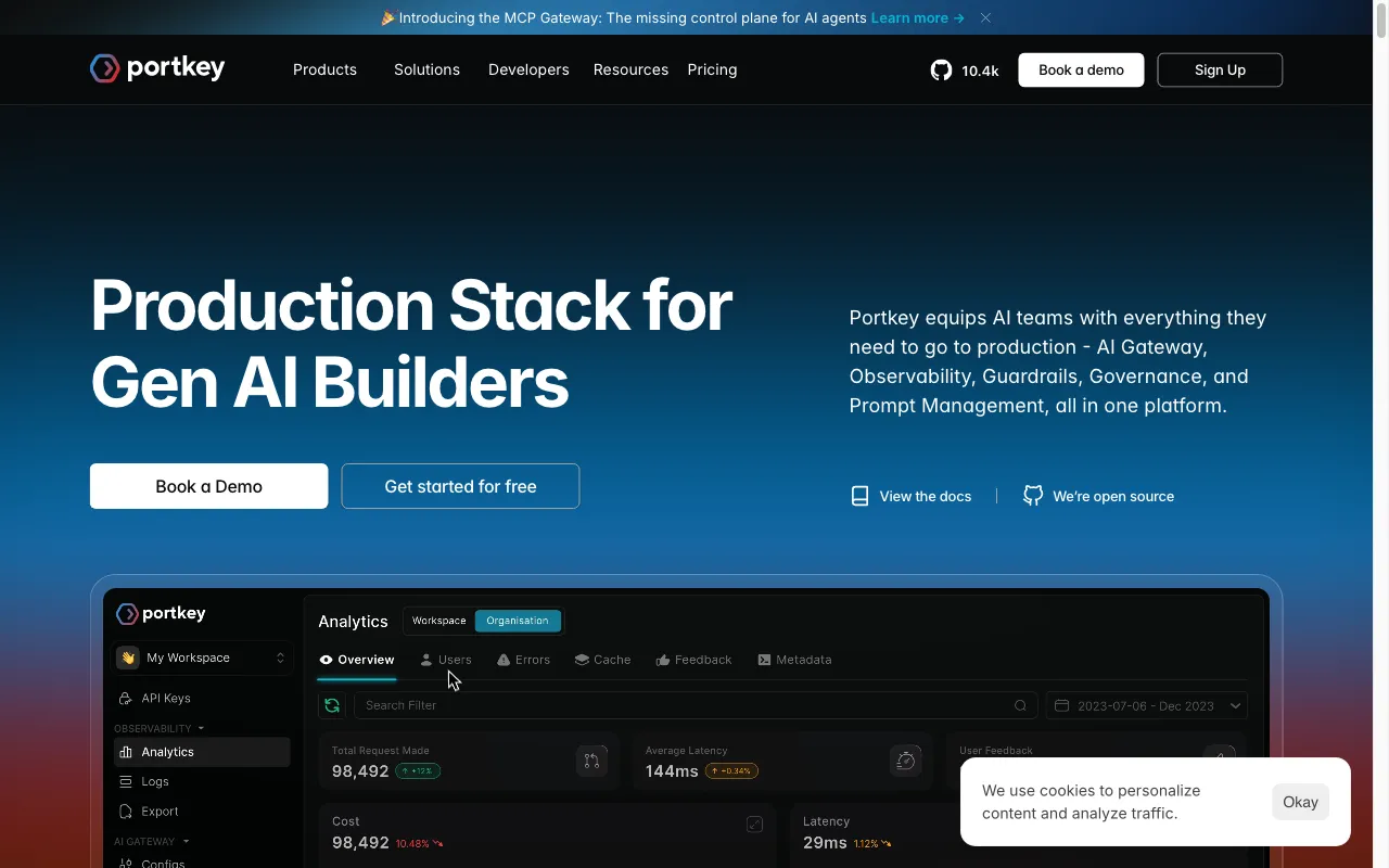 portkey.ai — preview screenshot