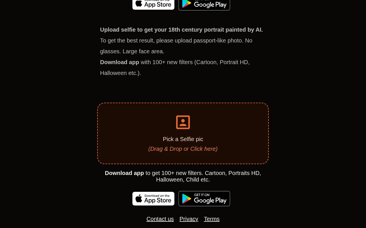PortraitAI — preview screenshot