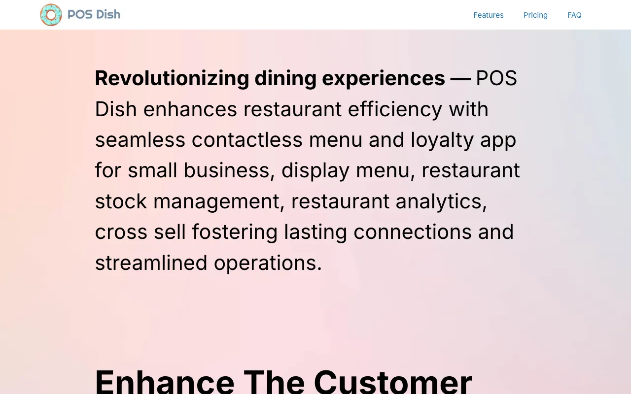 POS Dish — preview screenshot