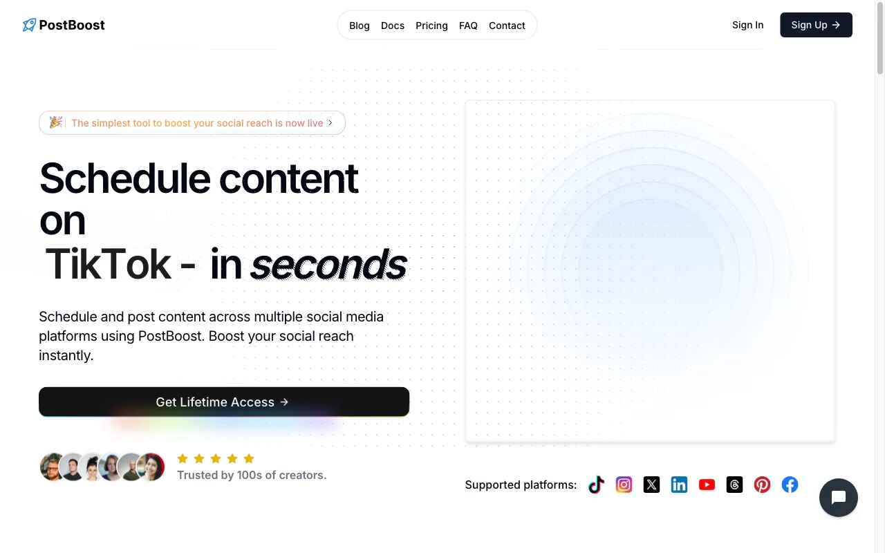 Post-Boost — preview screenshot