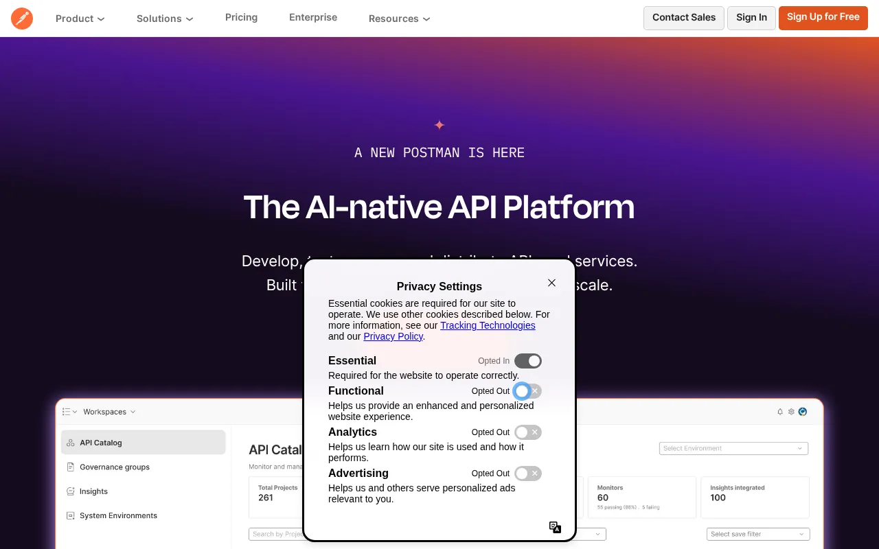 Postman — preview screenshot