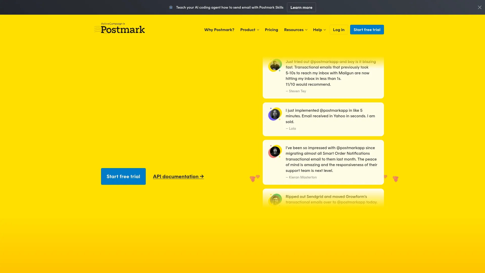 Postmark — preview screenshot