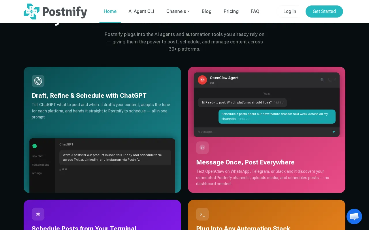 Postnify — preview screenshot