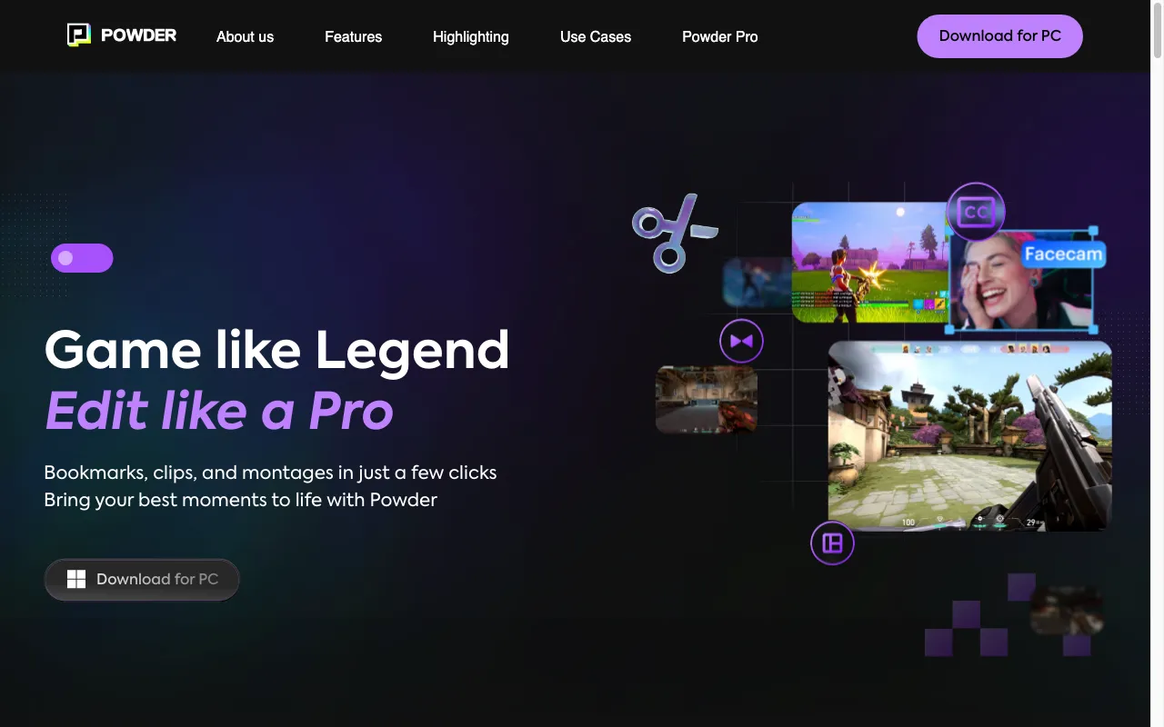 Powder — preview screenshot