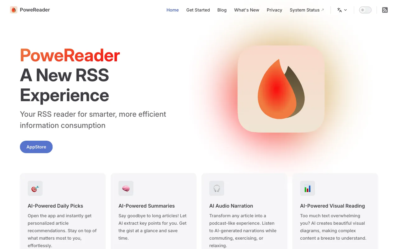 PoweReader — preview screenshot