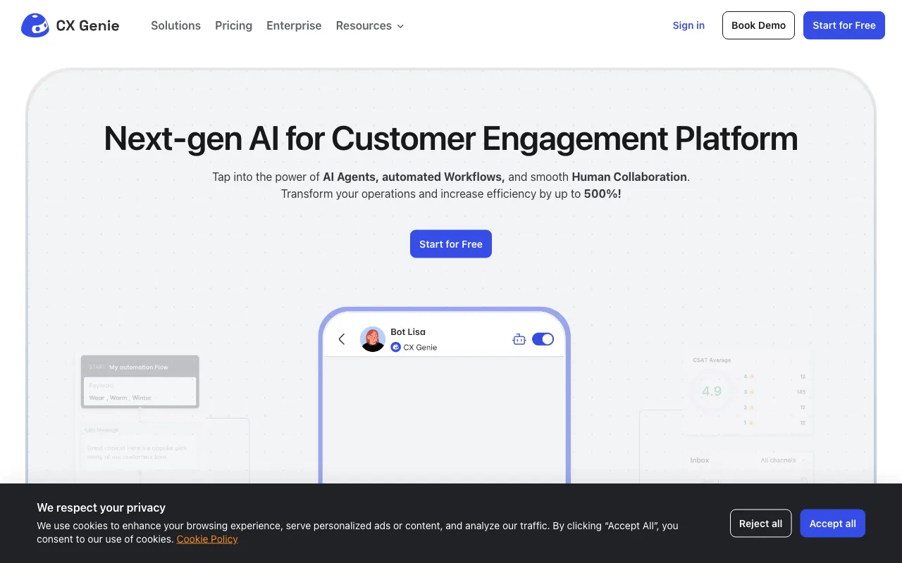 powered by ChatGPT — preview screenshot