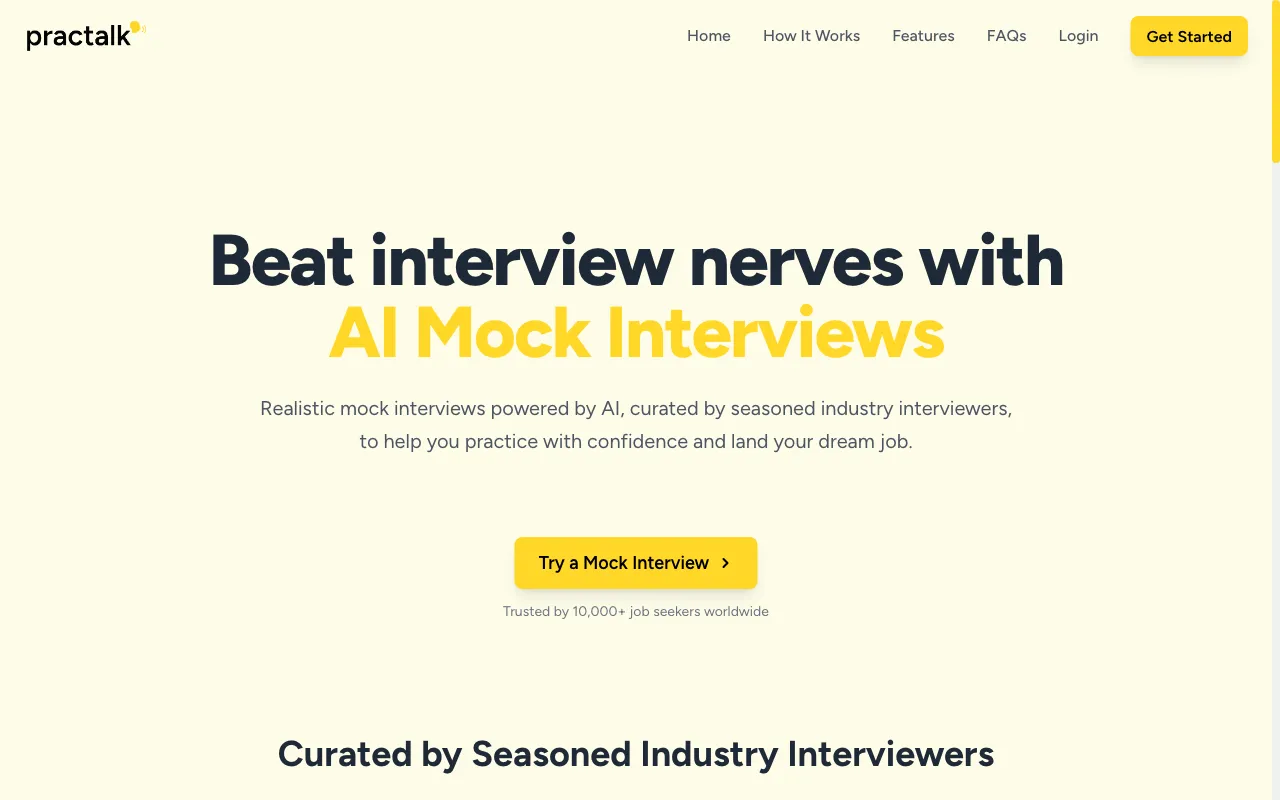 PracTalk — preview screenshot