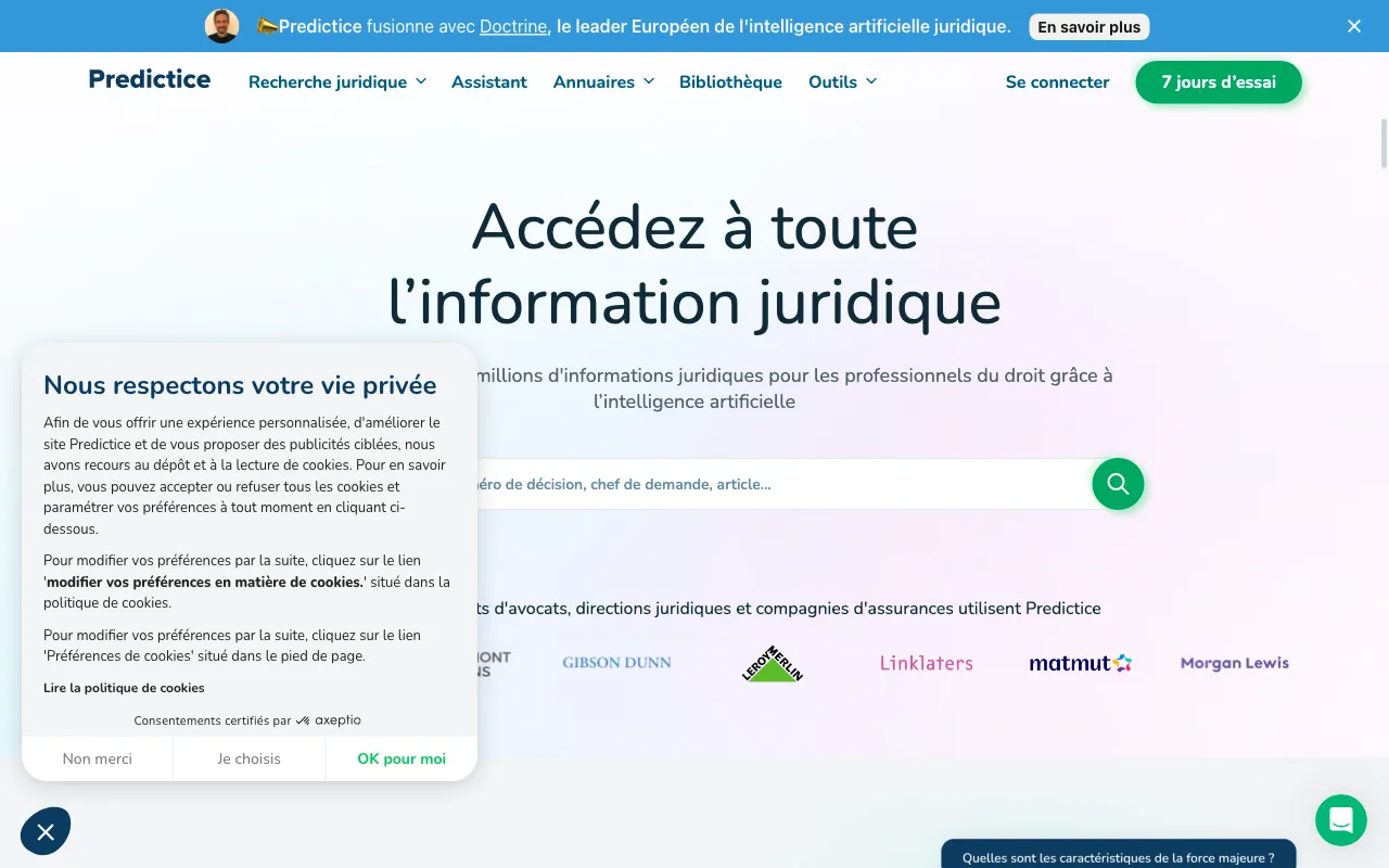predictice.com — preview screenshot