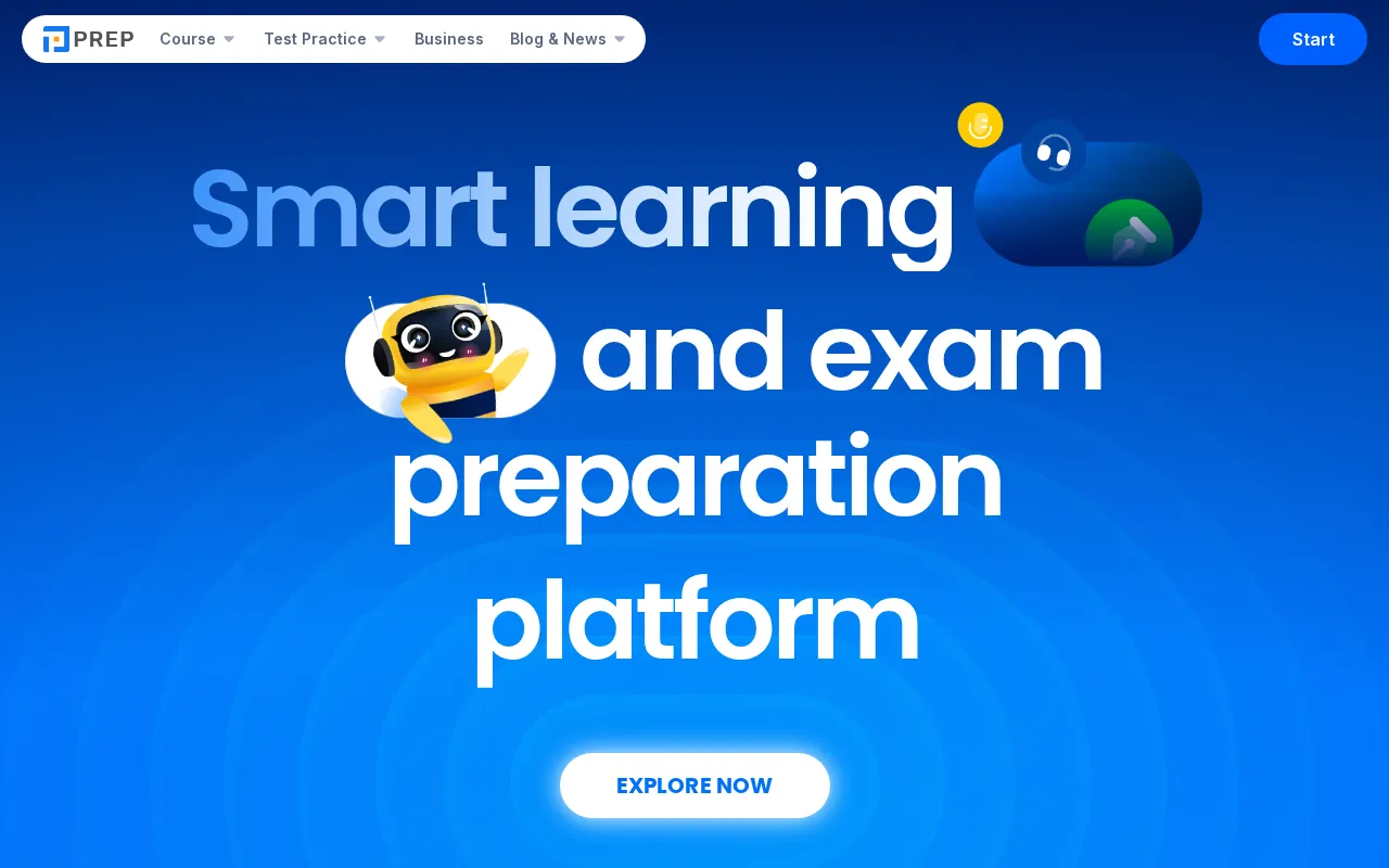 Prep Edu — preview screenshot