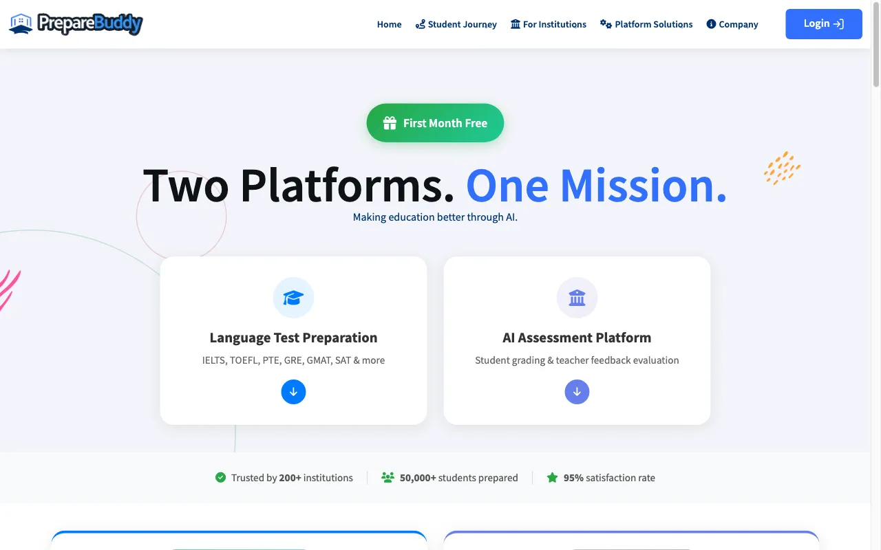 PrepareBuddy — pricing page