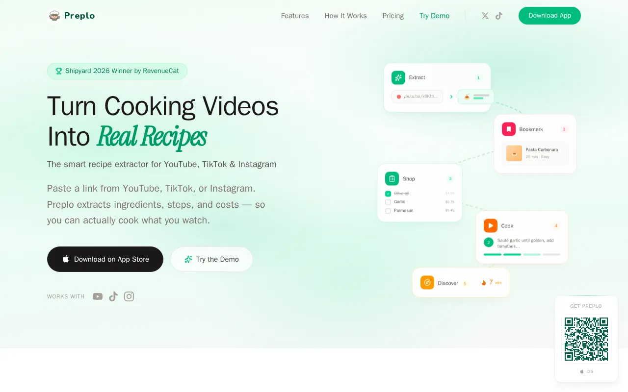Preplo — preview screenshot
