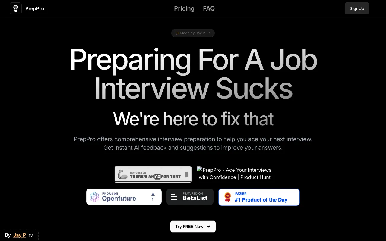 PrepPro — preview screenshot
