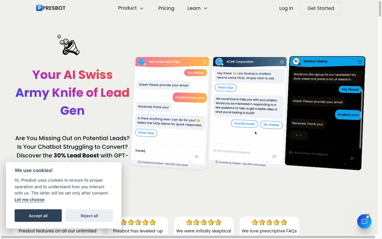 Presbot — preview screenshot