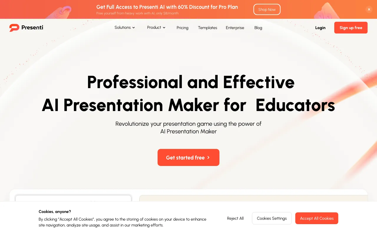 Presenti AI — preview screenshot