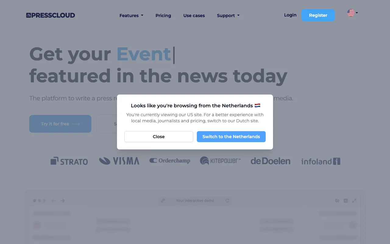 Presscloud.ai — preview screenshot