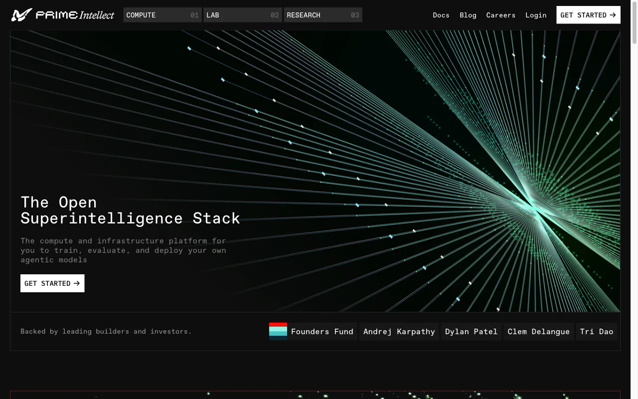 Prime Intellect — preview screenshot