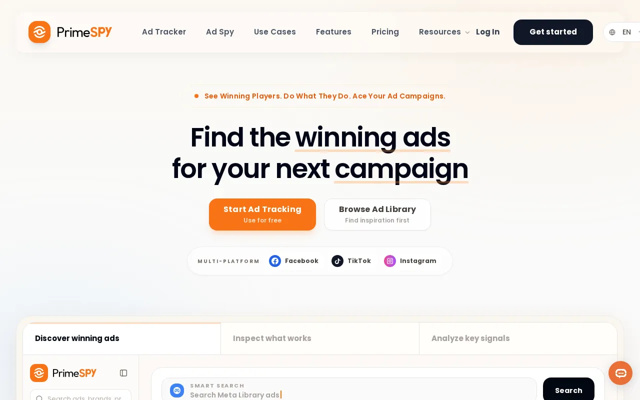 PrimeSpy — preview screenshot