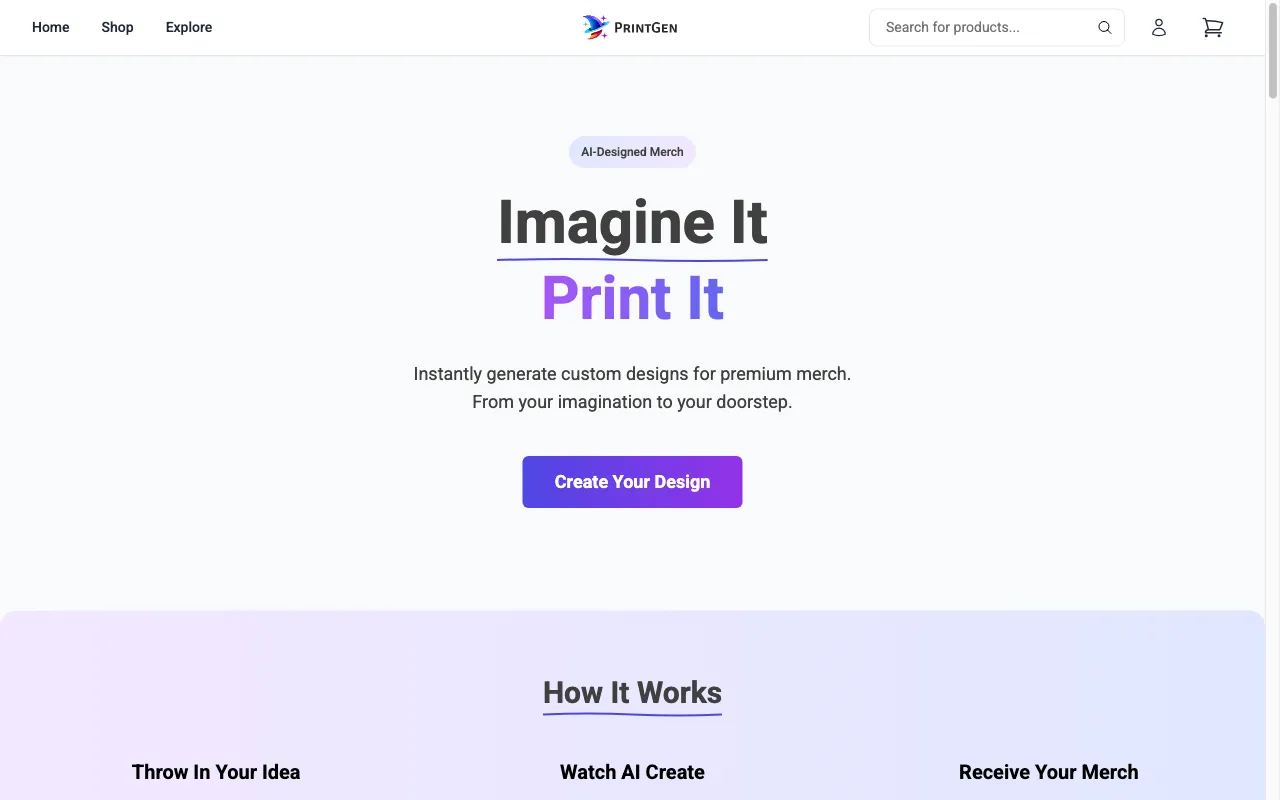 PrintGen — preview screenshot