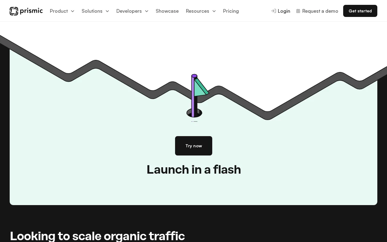 Prismic — preview screenshot