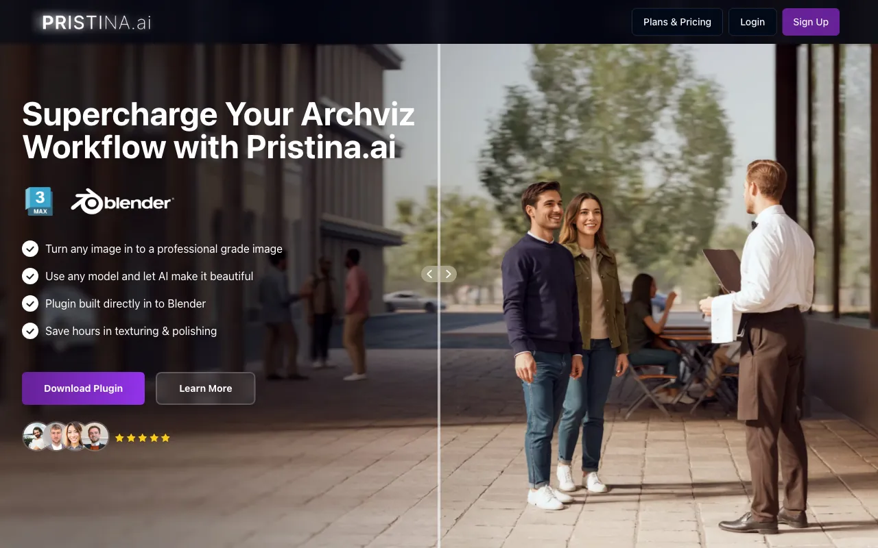 Pristina.ai — preview screenshot