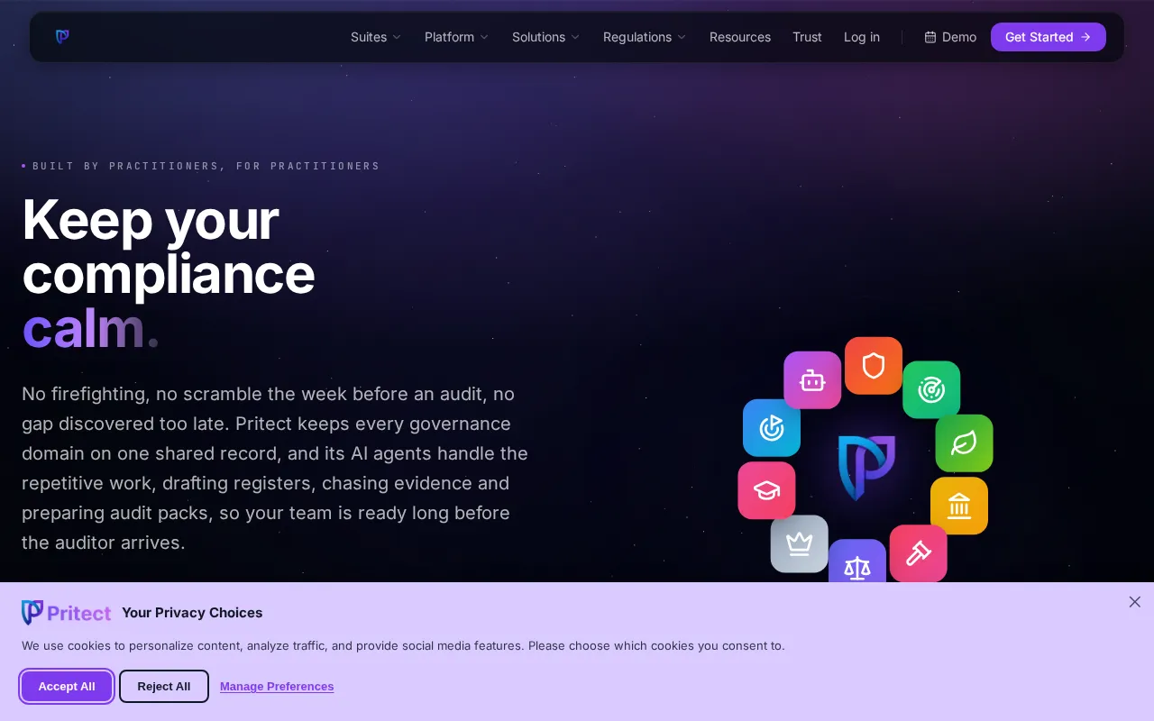 Pritect — preview screenshot
