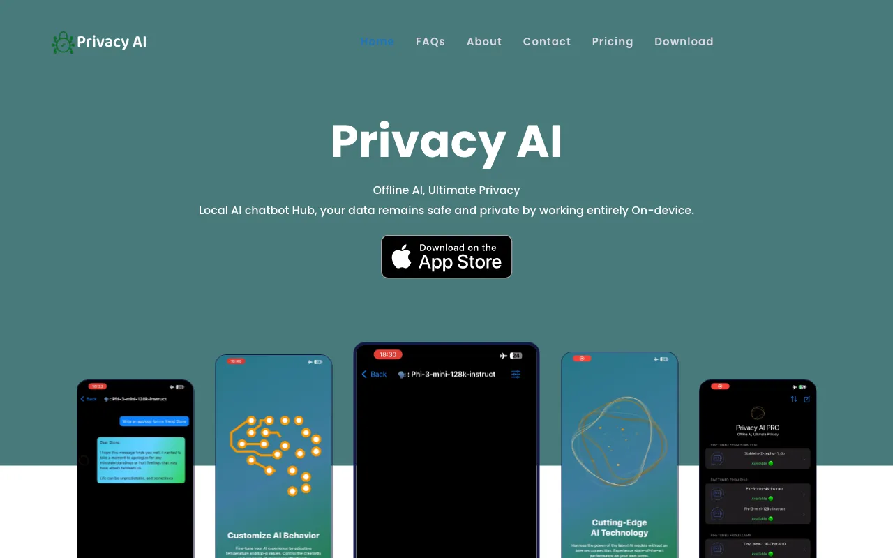 Privacy AI — preview screenshot