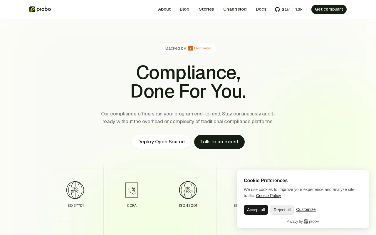 Probo — preview screenshot