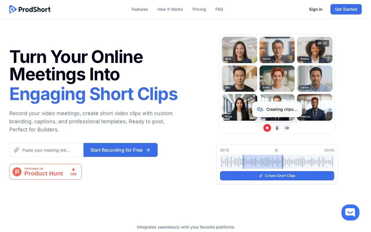 ProdShort — preview screenshot
