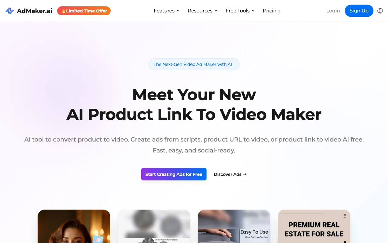 AdMaker.AI — preview screenshot