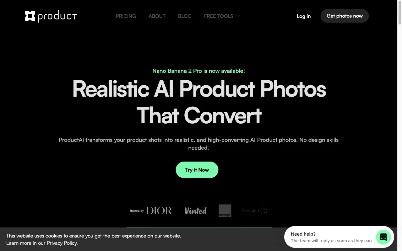 ProductAI — preview screenshot