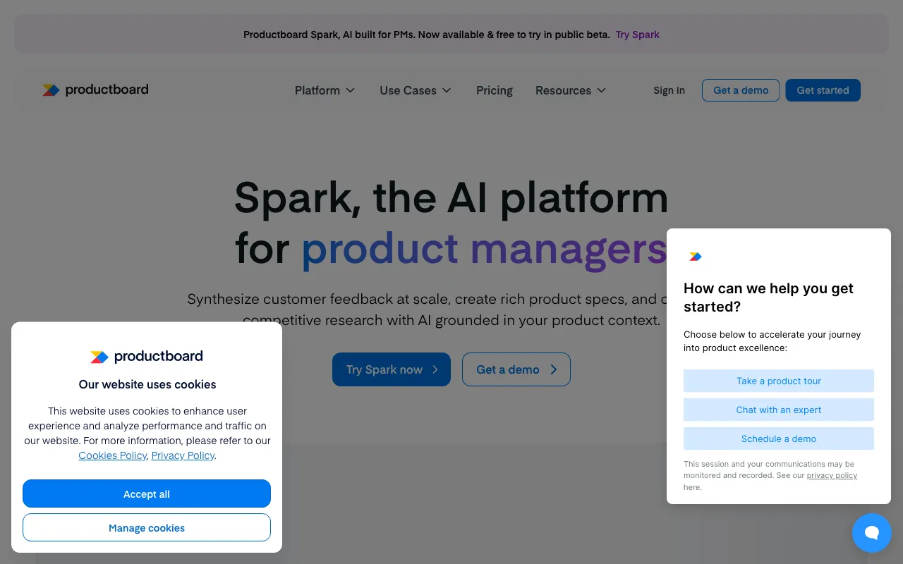 Productboard — preview screenshot