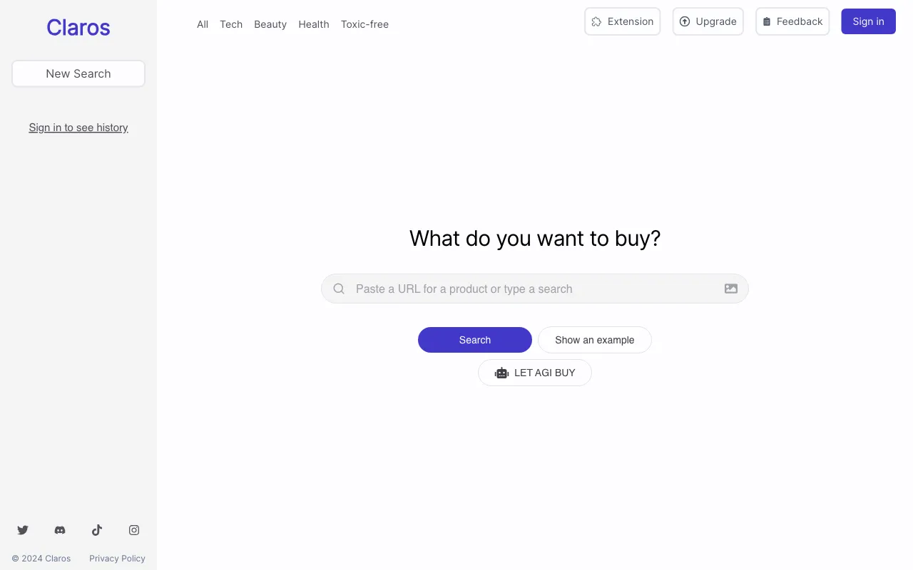 ProductBot — preview screenshot