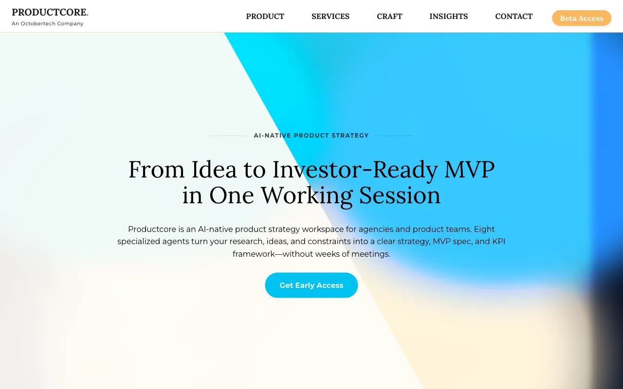 PRODUCTCORE — preview screenshot