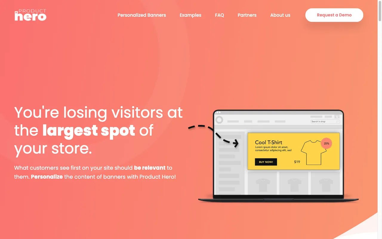 Product Hero — preview screenshot