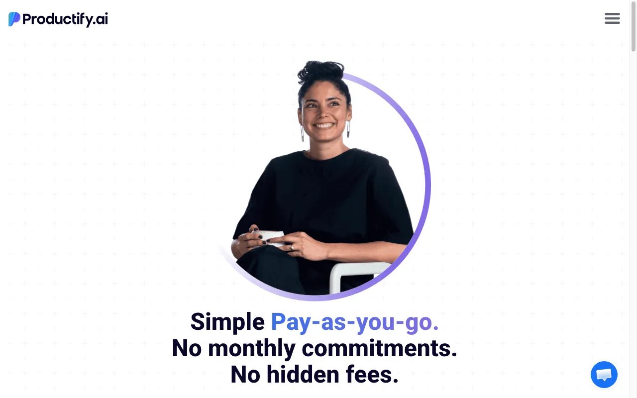 Productify.ai — pricing page