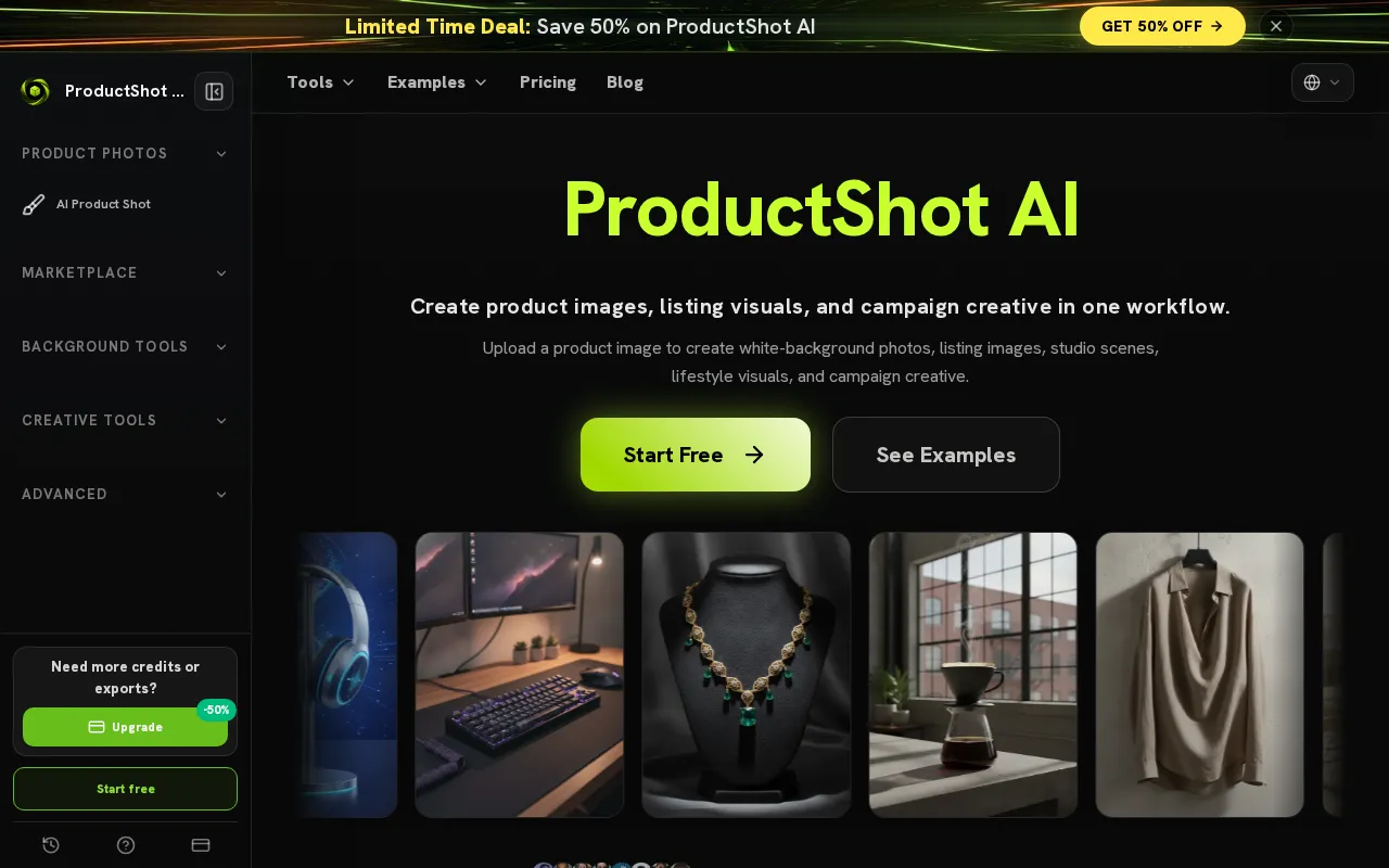 Productshot AI — preview screenshot