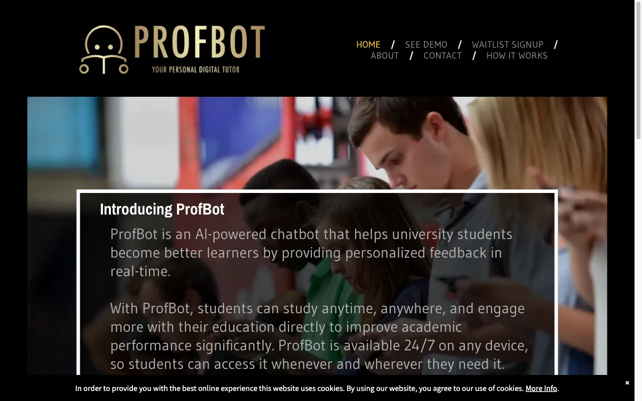 ProfBot — preview screenshot